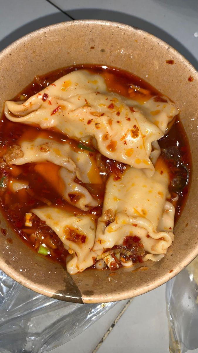Pangsit Kuah Chili Oil
